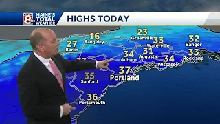 Sunshine and milder temperatures today