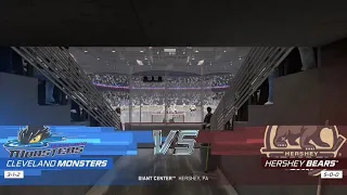 Game 6/76 - Cleveland Monsters VS Hershey Bears! (NHL 22)