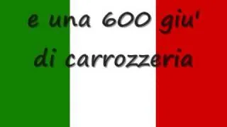 L'italiano ( l asciatemi cantare  ) Toto Cotugno - lyrics