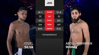 Джозиель Сильва vs. Абдул-Рахман Дудаев | Josiel Silva vs. Abdul-Rakhman Dudaev | ACA 169