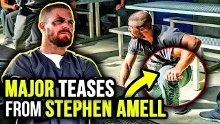 Stephen Amell Teases SURPRISE for Arrow Season 7 Plus NEW Photos!
