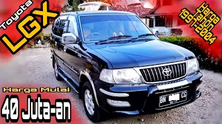 Info Harga Mobil Bekas Toyota Kijang LGX dari Tahun 1997 - 2004 Full Spesifikasi 1.8 Efi Murah