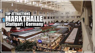 Considered one of the MOST BEAUTIFUL MARKET in all of GERMANY. This is the Markthalle STUTTGART