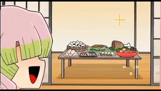 Kanroji Mitsuri Mukbang Animation (Reupload)