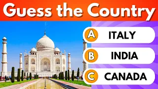 Guess the Country by Landmark Quiz | Easy, Medium, Hard