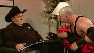 Kane attacks Jim Ross: Raw, July 14, 2003