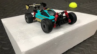 KYOSHO MINI-Z Buggy MP9 Green / Black Readyset unboxing and first run | BEST MICRO BUGGY