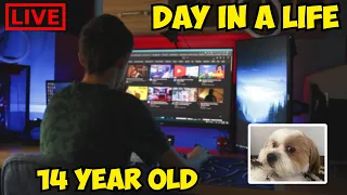 Day In A Life Of A 14 Year Old Content Creator!!!