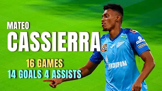 Mateo Cassierra All Goals and Assists For Zenit So Far