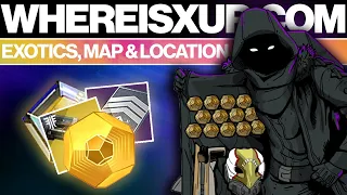 DESTINY 2 - WHERE IS XUR? - NEW EXOTICS, LOCATION, MAP - [4/9/21] - WHEREISXUR.COM