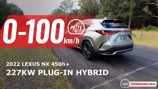 2022 Lexus NX 450h+ 0-100km/h & engine sound