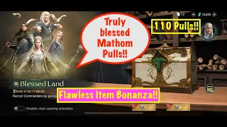 Awesome BLESSED LAND Mathom Chest Opening - LOTR Rise to War, So Many Flawless!!!