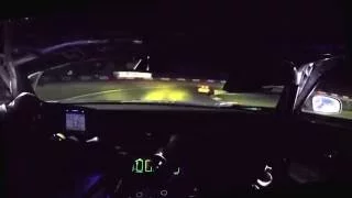 Nurburgring 24 hours night lap. Black Falcon AMG GT3. Driver: Gerwin