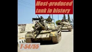 Workhorse of the Warsaw Pact: The T-54/55. Combat footage and information.