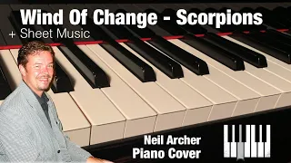 Wind Of Change - Scorpions - HD Piano Cover + Sheet Music