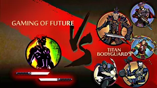 Shadow Fight 2 Knives Vs Titan Bodyguards - No Hack