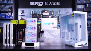 「BRO」4K PC BUILD PHANTEKS NV7 White Sea View Room.追风者NV7白色海景房主题 #pcbuild