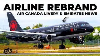 Airline Rebrand, Air Canada Livery & Emirates News