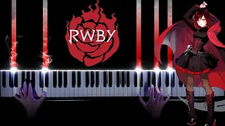RWBY "Red Like Roses" Part 1+2 | piano cover/version