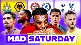Saturday Football Live ⚽️ | Brentford vs Chelsea | Tottenham vs C. Palace | Newcastle vs Wolves