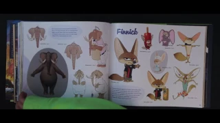 The Art of Zootopia (Disney / Pixar) - Quick Flip through Preview Artbook - Oscar Best Animation!