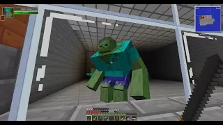 MINECRAFT ISLAND HOW TO CATCH THE MUTANT ZOMBIE