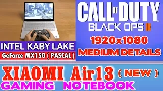 Xiaomi Air 13 Notebook Black Ops III 3 - 256 SSD/Intel Core i5-7200U/8GB RAM/GeForce MX150 2GB