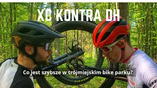 XC kontra DH. Co jest szybsze w trójmiejskim bike parku?