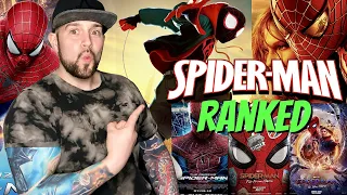 ALL Spider-Man Movies Ranked - WORST to BEST | Marvel Spider Verse