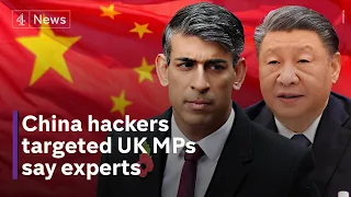 UK and US accuse Chinese state-linked hackers of cyber attacks