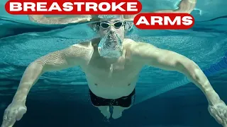SWIMMING BREASTROKE ARMS TECHNIQUE