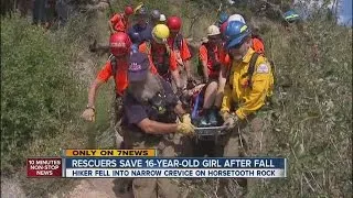 Injured hiker rescued on Horsetooth Rock