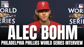 Alec Bohm talks Philadelphia Phillies vs. Houston Astros World Series & Explains Playing Fearless