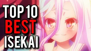 Top 10 BEST isekai anime recommendations!!!