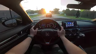 Sunny Day Drive POV (One Year Later) | 2022 Honda Accord Sport 1.5T
