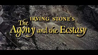 The Agony and the Ecstasy (1965) title sequence