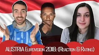 AUSTRIA Eurovision 2018: Reaction and Rating (Cesár Sampson - "Nobody But You")