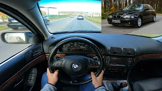 2003 BMW 5 Series E39 525d 163 Hp Pov Test Drive @DRIVEWAVE1