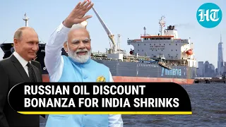 Russian Oil Discounts Plunge Despite India's Record Purchase | Here Is What Happened