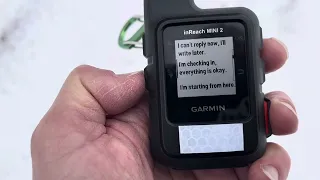 What Did I Learn Today? (Garmin InReach Mini2)