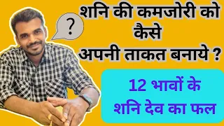 Fear of Saturn in 12-Houses, How to Convert Weakness of Saturn into Strength by Dr Piyush Dubey Sir
