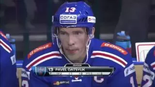 Datsyuk sick backhander goal off Kovalchuk assist