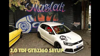 2.0 VW Polo GTB2260 Setup 300HP (Fenalardayız)