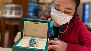 บ้าไปแล้ว อยู่ดีๆ ก็ได้ Rolex OP 41 หน้าเขียวแบบไม่ต้องพ่วง!! ได้ Rolex จากศูนย์มีอยู่จริง