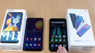 SAMSUNG GALAXY M11 vs XIAOMI REDMI NOTE 8T: ПОЛНОЕ СРАВНЕНИЕ СМАРТФОНОВ