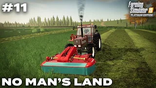 Late Autumn Grass Silage & Harvesting Soybeans - No Man's Land #11 Farming Simulator 19 Timelapse