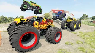 Monster Truck Mud Battle #3 | BeamNG Drive - Griff's Garage