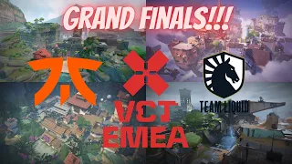 Fnatic vs Liquid | GRAND FINALS | VCT EMEA