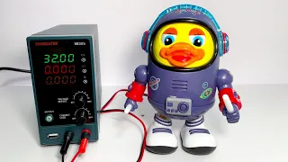 If High Voltage is Applied to the "Space Duck Dancing Toy"