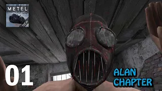 METEL HORROR ESCAPE | ALAN FULL CHAPTER - PART 1 GAME PLAY | WALKTRHOUGH